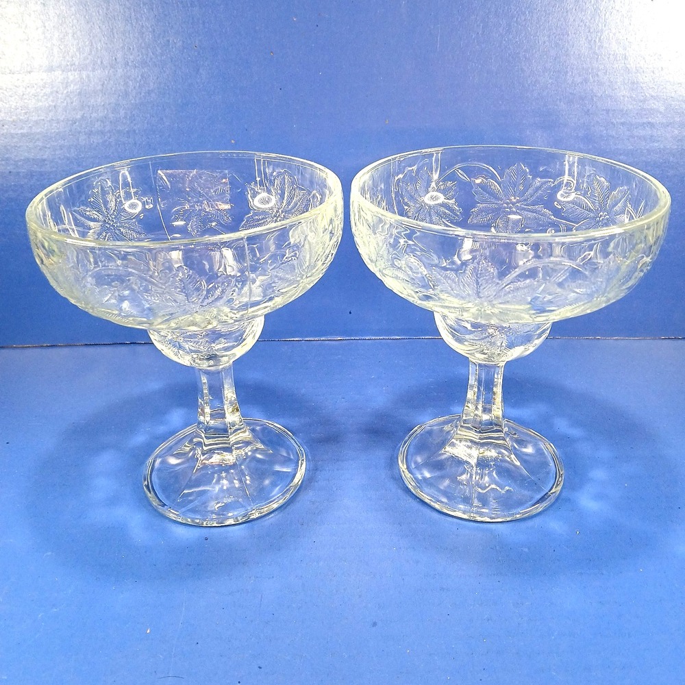 Margarita Glasses PRINCESS HOUSE Crystal Fantasia Pattern Set of 2